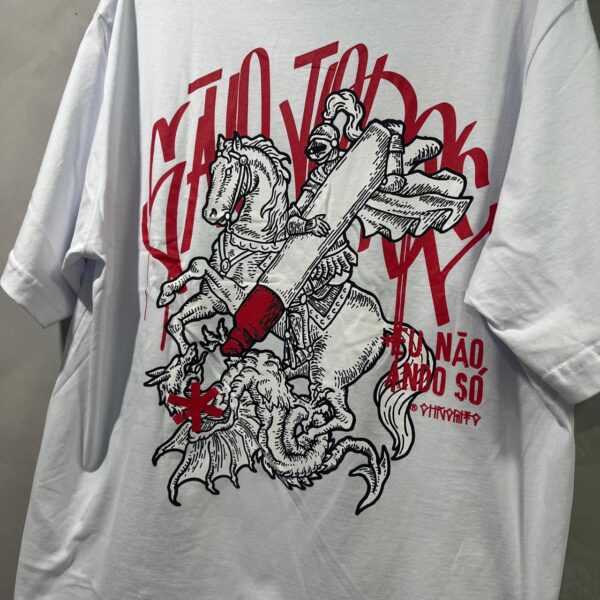 Camisa Chronic `Não ando só ` (Branco) G - Imagem 4