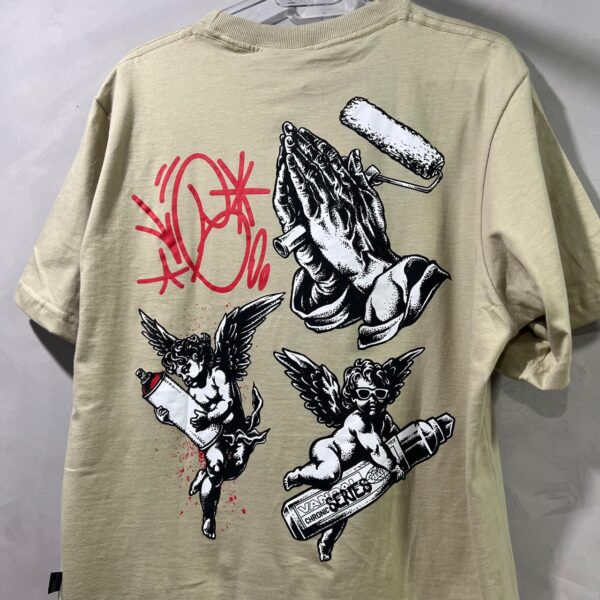 CAMISA CHRONIC `ANJOS´ (CAQUI) P - Imagem 3