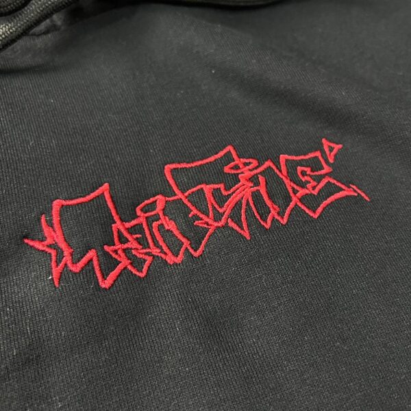 Blusa Moletom Trip Side  `P logo` (Preto) GG - Imagem 3