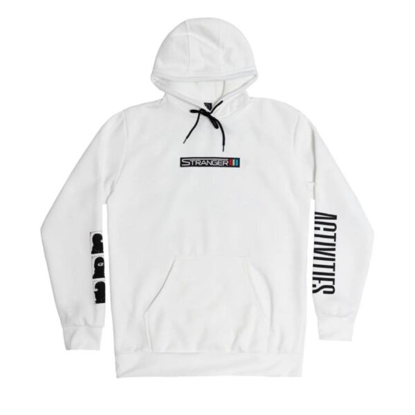 Blusa Moletom Stranger Newpaper (Branco) G - Imagem 2