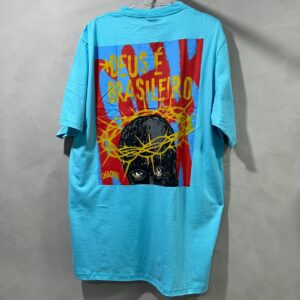 Camisa Chronic `Deus é Brasileiro`(Azul) GG