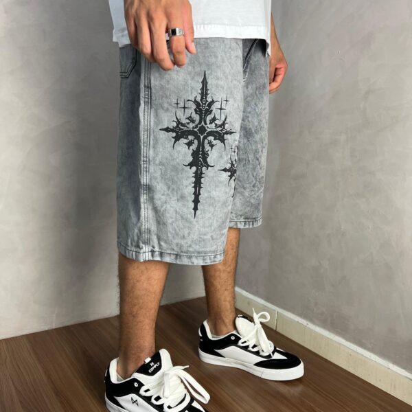 Bermuda Baggy `Cruz` Trip Side (Estonada) 44 - Imagem 3