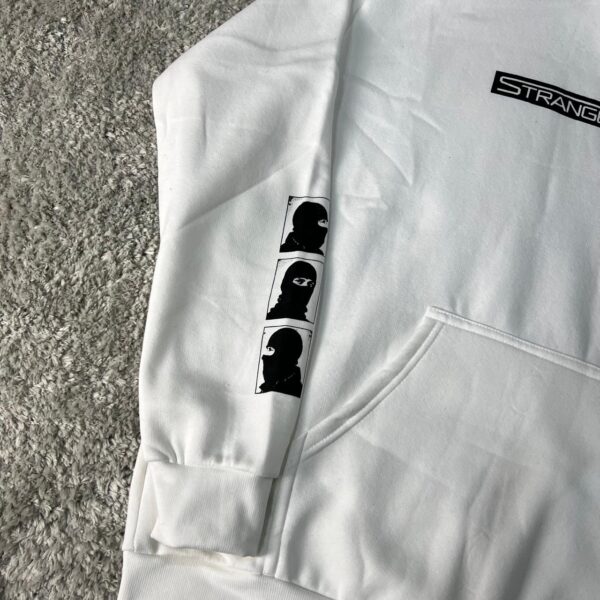 Blusa Moletom Stranger Newpaper (Branco) G - Imagem 4