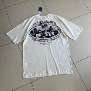 CAMISA OVERSIZED TRIP SIDE `TROPA` (OFF WHITE)