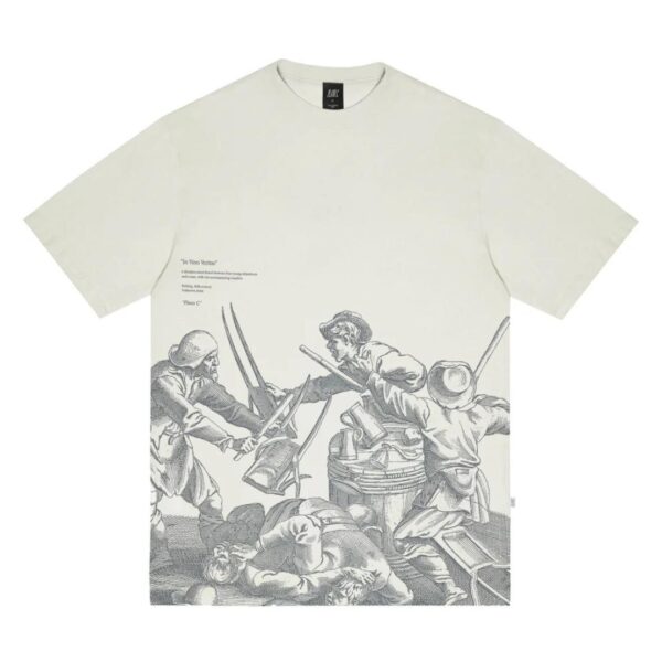 CAMISA PLANO C  "IN VINO VERITAS" OFF WHITE