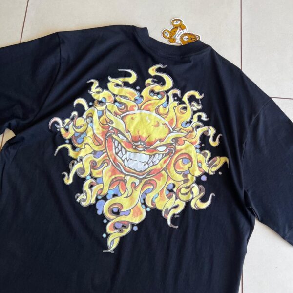 CAMISA OVERSIZED TRIP SIDE `SOL` (PRETO) - Imagem 4