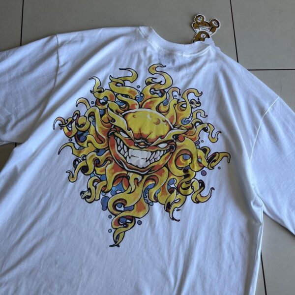 CAMISA OVERSIZED TRIP SIDE `SOL` (OFF WHITE) - Imagem 4