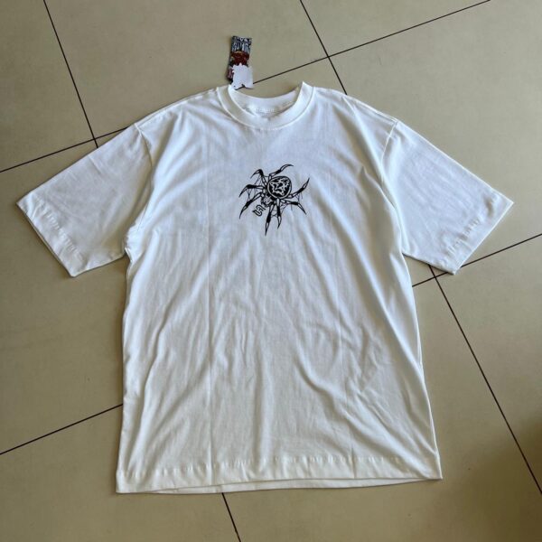 CAMISA OVERSIZED TRIP SIDE `ARANHA` (OFF WHITE) - Imagem 2