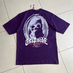 CAMISA OVERSIZED TRIP SIDE `GUETO` (ROXO)