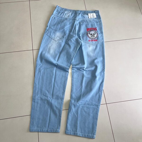 CALÇA JEANS BALÃO `Espadas` 35 BROTHAS CASH - N42