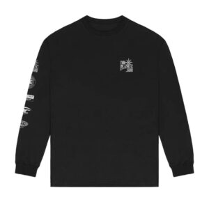 CAMISETA PLANO C MANGA LONGA "STUDIOS C" (PRETO)