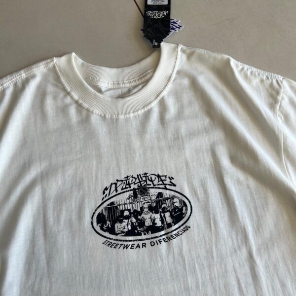 CAMISA OVERSIZED TRIP SIDE `TROPA` (OFF WHITE) - Imagem 3