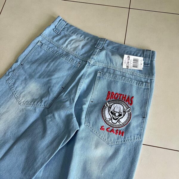 CALÇA JEANS BALÃO `Espadas` 35 BROTHAS CASH - N42 - Imagem 3