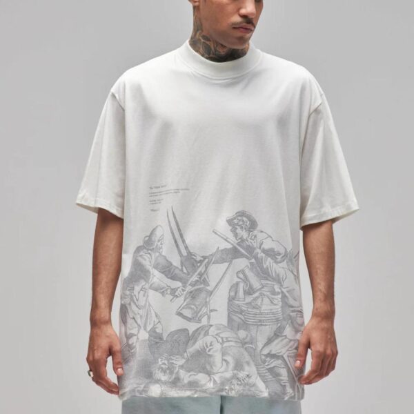 CAMISA PLANO C  "IN VINO VERITAS" OFF WHITE - Imagem 3