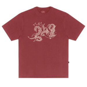 CAMISA PLANO C  "DRAGON"BARN RED