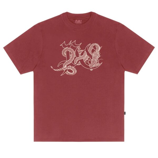CAMISA PLANO C  "DRAGON"BARN RED