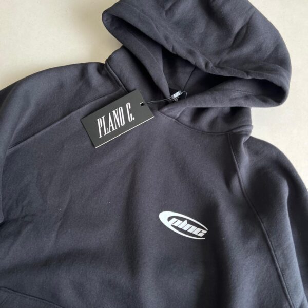 MOLETOM PLANO C HOODIE RAGLAN (PRETO) - Imagem 5