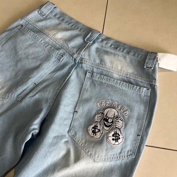 CALÇA JEANS BALÃO 33 35 `FAZ A SUA` BROTHAS CASH - N40/N42/N44 - Imagem 4