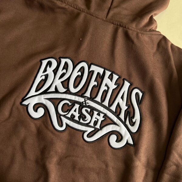 BLUSA MOLETOM 29 BROTHAS CASH (MARROM) - Imagem 4
