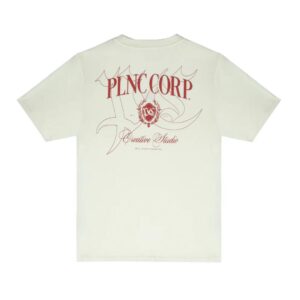 CAMISA PLANO C  "PLNC CORP" (OFF-WHITE)