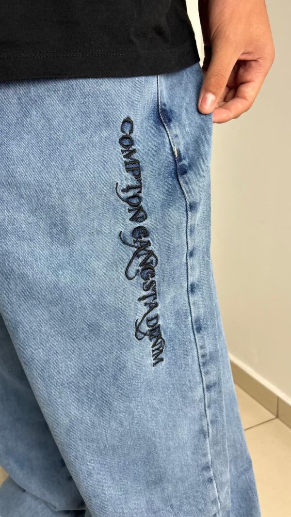 CALÇA JEANS BAGGY COMPTON SKY - Imagem 3