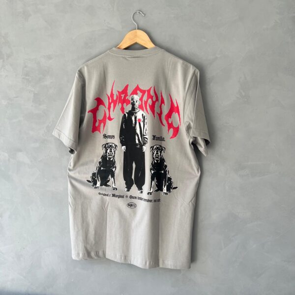 Camisa Chronic Dogs (Cinza)