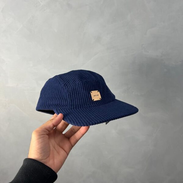 Boné Five Panel Anth de Veludo - Marinho - Imagem 5