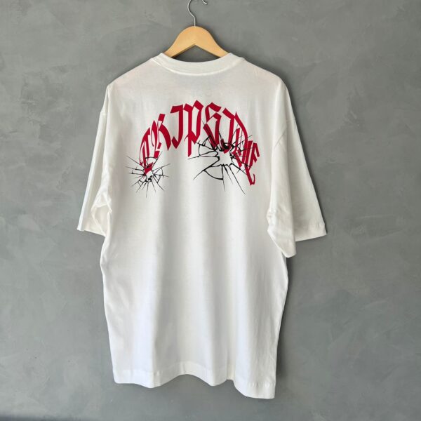 Camisa Oversized Trip Side Shot (Branco) - Imagem 4