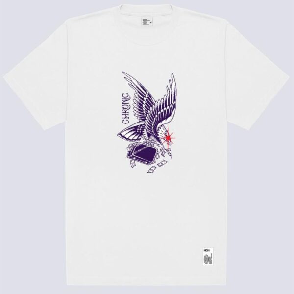 Camisa Oversized Aguia Chronic (Branco)
