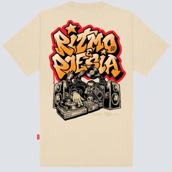 Camisa Oversized Chronic x Thaide (Bege)