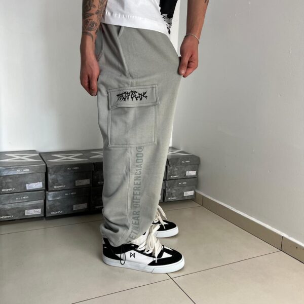 Calça Moletom Trip Side Ray Cinza - Imagem 2
