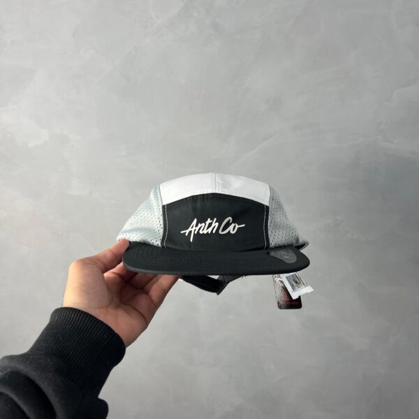 Boné Five Panel Anth Signature Mesh Lateral - Preto/Branco/Cinza - Imagem 5