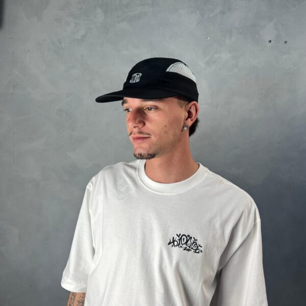 Boné Five Panel Anth Double - Preto/Cinza - Imagem 3
