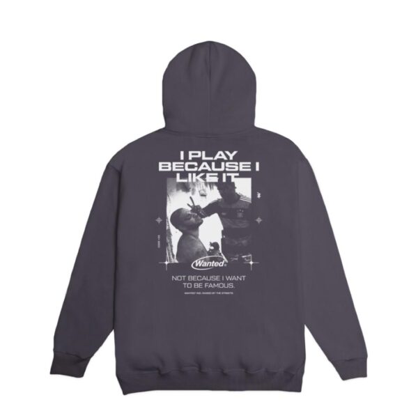 Blusa Moletom Wanted `Imperador` (Cinza)