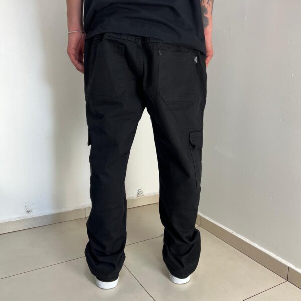 Calça Cargo Trip Side Basic (Preto) - Imagem 2