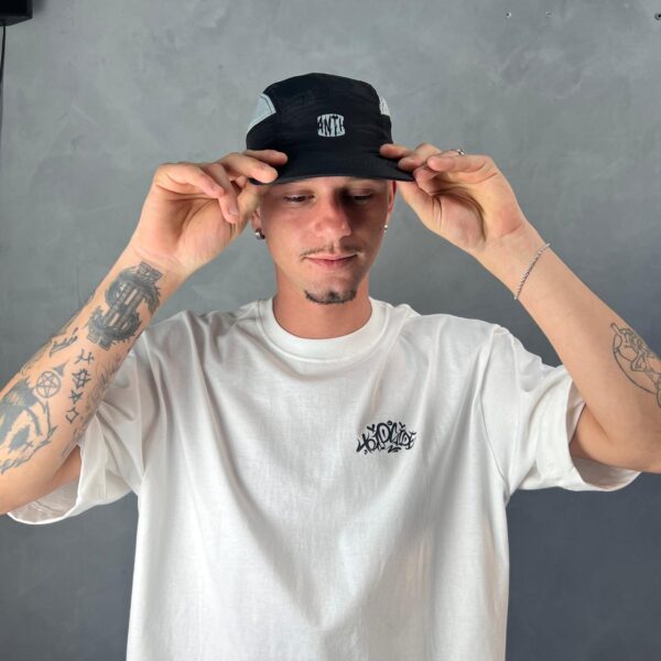 Boné Five Panel Anth Double - Preto/Cinza - Imagem 2