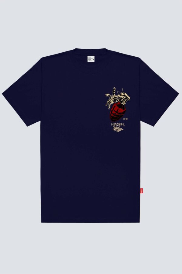Camisa Oversized Granada Chronic x Thaide (Marinho) - Imagem 2