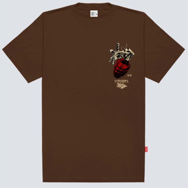 Camisa Oversized Granada Chronic x Thaide (Marrom) - Imagem 2
