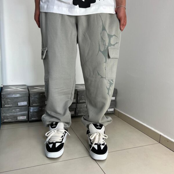 Calça Moletom Trip Side Ray Cinza - Imagem 3