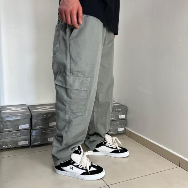 Calça Cargo Trip Side Basic (Cinza) - Imagem 2