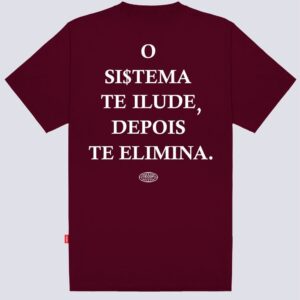 Camisa Chronic Sistema (Bordo)