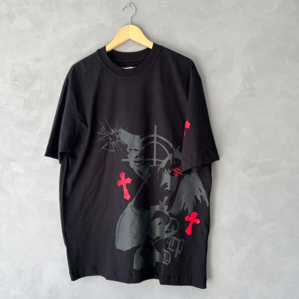 Camisa Oversized Trip Side Shot (Preto)