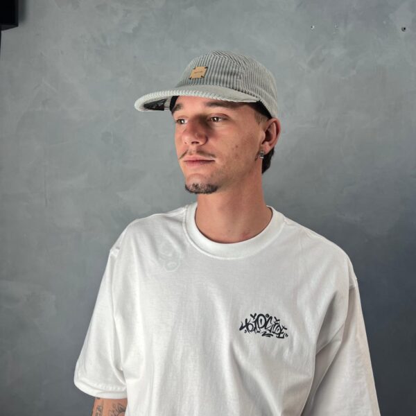 Boné Five Panel Anth de Veludo - Cinza - Imagem 2