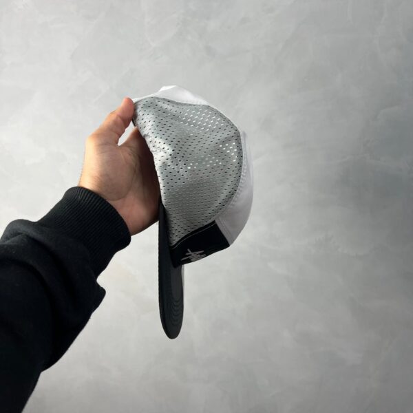 Boné Five Panel Anth Signature Mesh Lateral - Preto/Branco/Cinza - Imagem 6