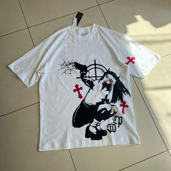 Camisa Oversized Trip Side Shot (Branco) - Imagem 6