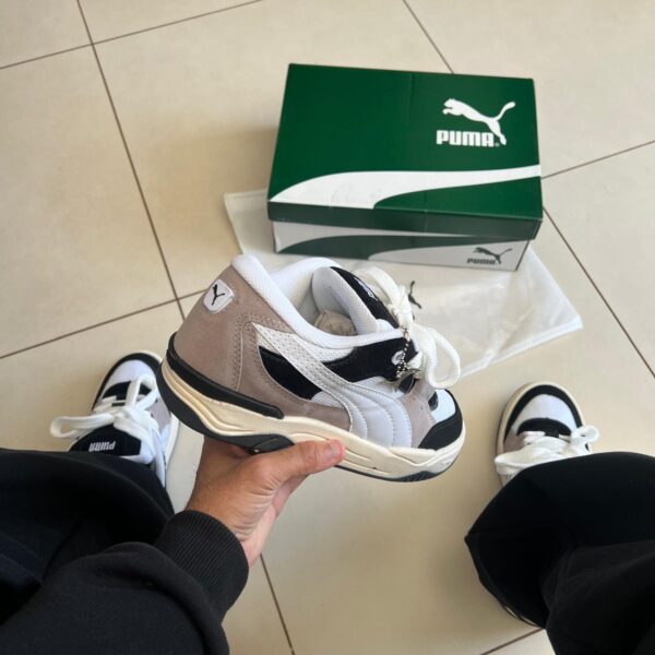 Tênis Puma 180 (Preto/Branco/Cinza) - Imagem 4