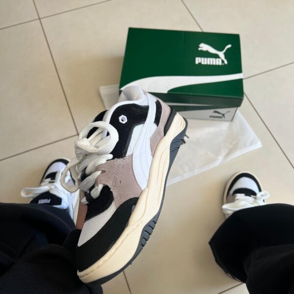 Tênis Puma 180 (Preto/Branco/Cinza) - Imagem 3