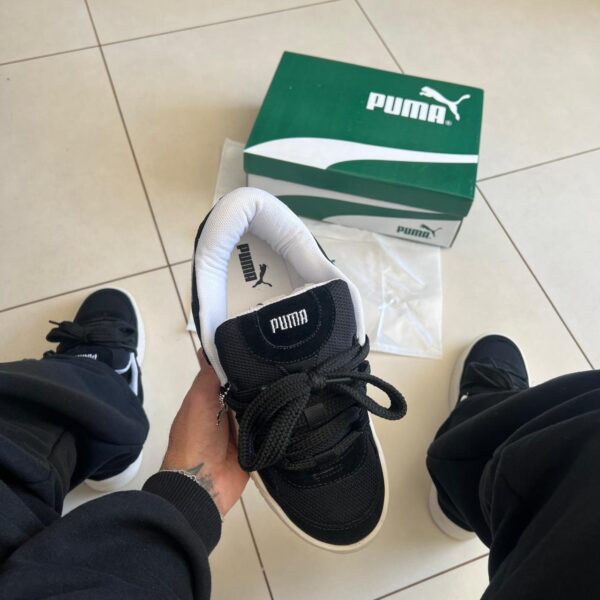 Tênis Puma 180 (Preto/Preto/Branco) - Imagem 3