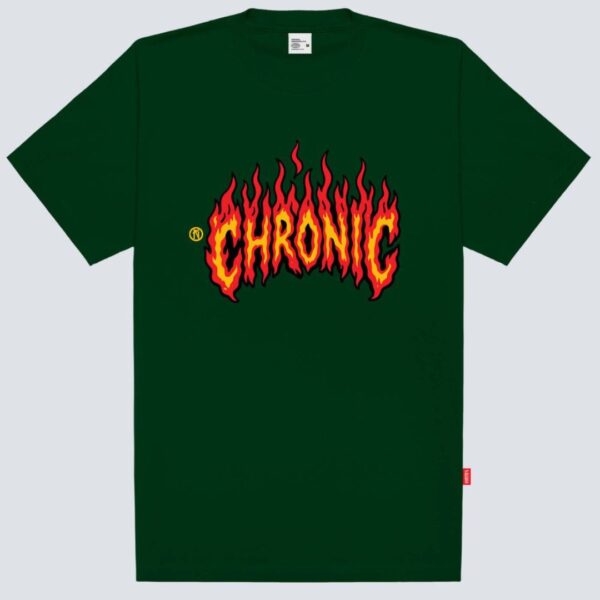 Camisa Chronic "Flames" (Verde)
