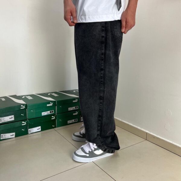 CALÇA BAGGY JEANS "STONE" BLACK - Imagem 3